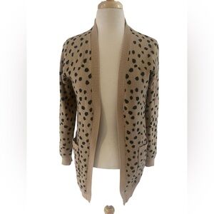 Leopard Print Cardigan- size S
